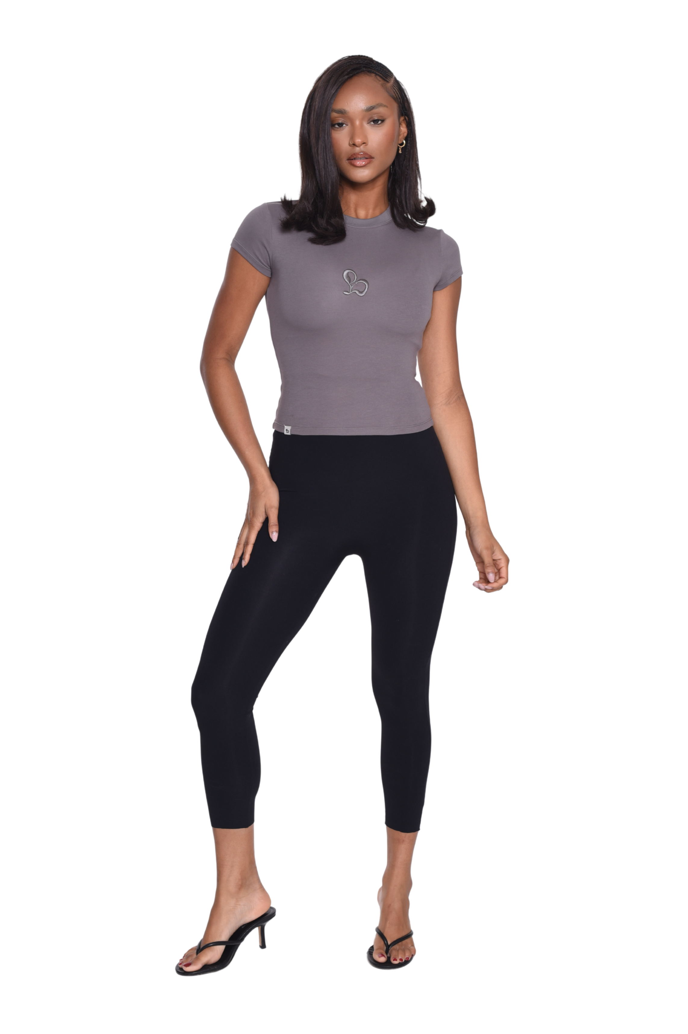 CLASSIC BABY TEE - GRAPHITE