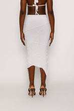 Load image into Gallery viewer, OFF-WHITE EXPOSED SEAM SKIRT
