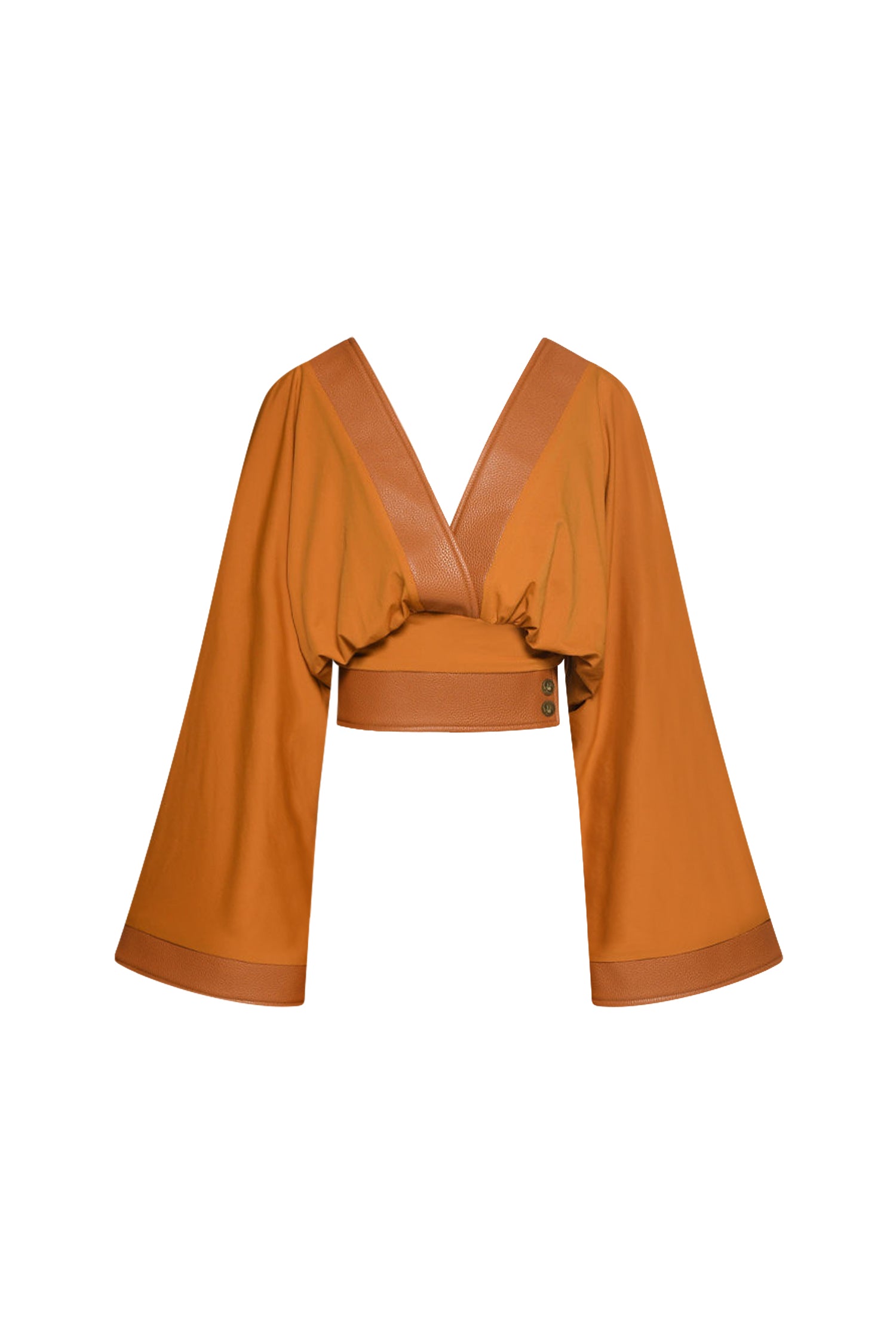 HANFU INSPIRED TOP ~ PERSIMMON