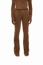 TERRAFORM FITTED JOGGER - CHESTNUT