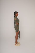 Load image into Gallery viewer, KHAKI BRAID DETAIL TWO PIECE
