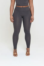 Load image into Gallery viewer, CHARCOAL SLINKY LEGGINGS
